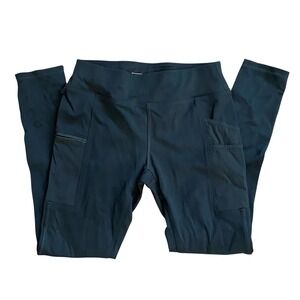 Carhartt Womens Black Fitted Work‎ Utility Pants Leggings Size Small